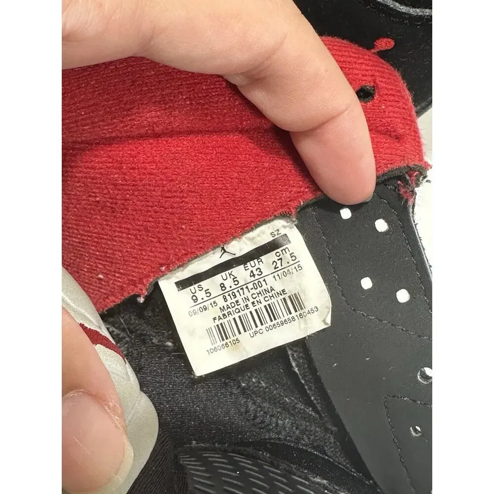 Air Jordan 5 Retro Low “Alternate 90” Size 9.5 No Laces (819171-001)‎ (2016)